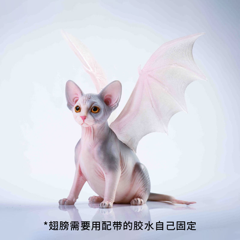 JXK048 Sphinx cat figurine resin cat statue for coffee table decor gifts for cat lovers