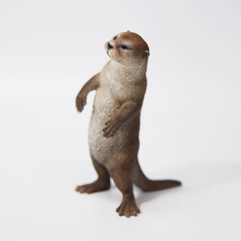 JXK182 Eurasian River Otter Statue for Home Decor Gifts for Animal Lovers