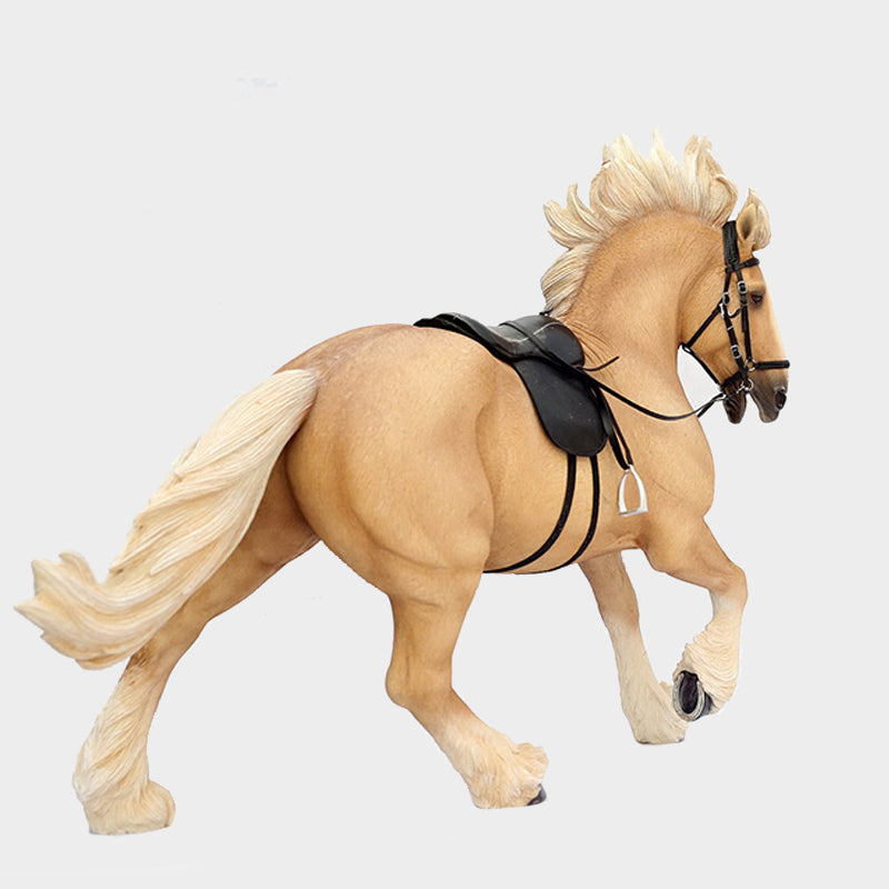 MRZ SH Shire Horse Statue Horse Figurine for Home Decor Gifts for Horse Lovers