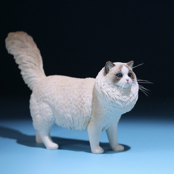 MRZ038 Ragdoll Cat statue, the gift for cat loves