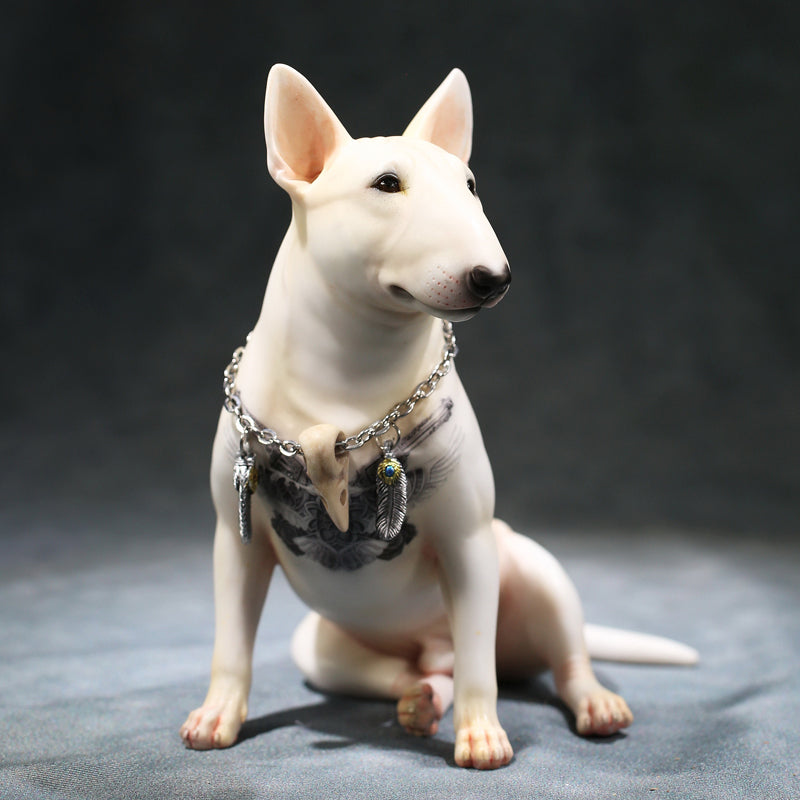 MRZ052 Bull Terrier dog statue for dog lovers