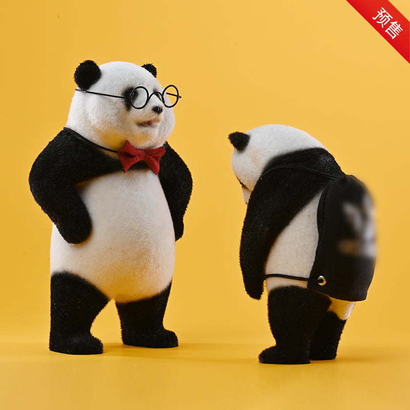 JXK191 Panda Statue for Home Decor Gifts for Animal Lovers