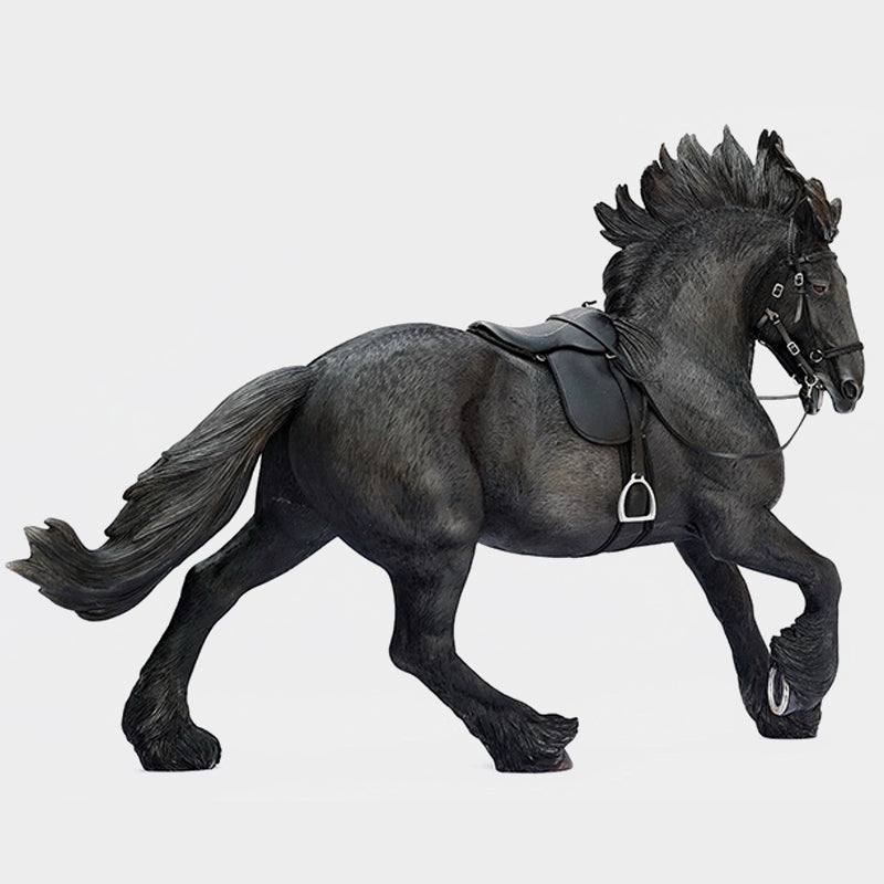 MRZ SH Shire Horse Statue Horse Figurine for Home Decor Gifts for Horse Lovers