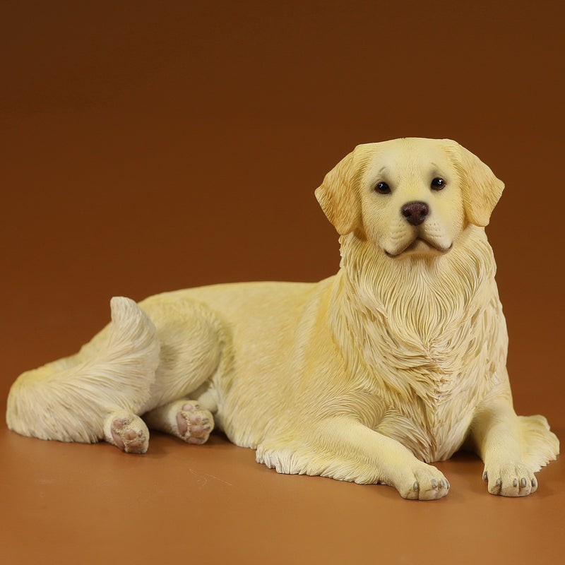 MRZ057 Golden Retriever dog statue for dog lovers