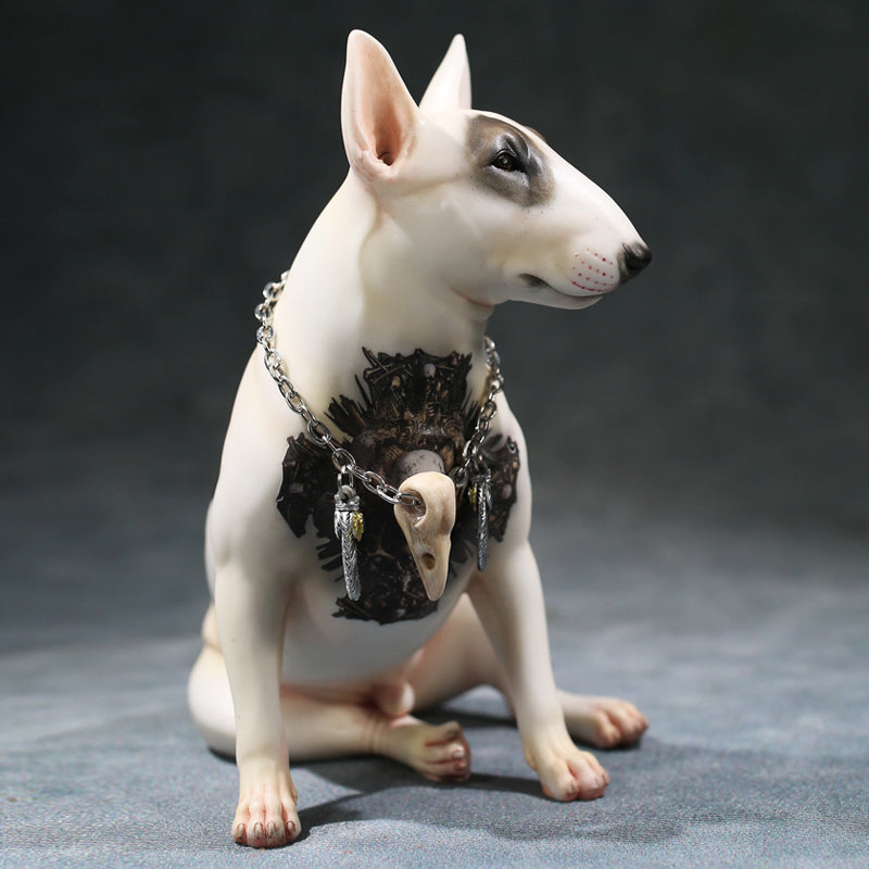 MRZ052 Bull Terrier dog statue for dog lovers