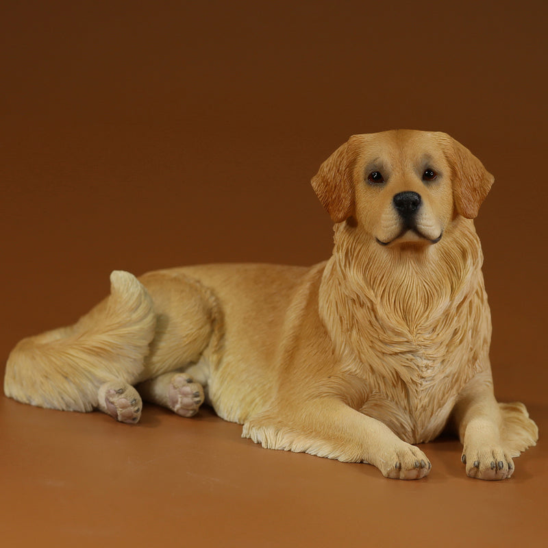 MRZ057 Golden Retriever dog statue for dog lovers