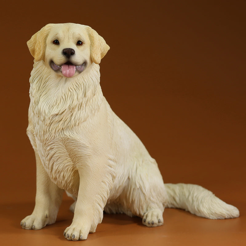 MRZ057 Golden Retriever dog statue for dog lovers