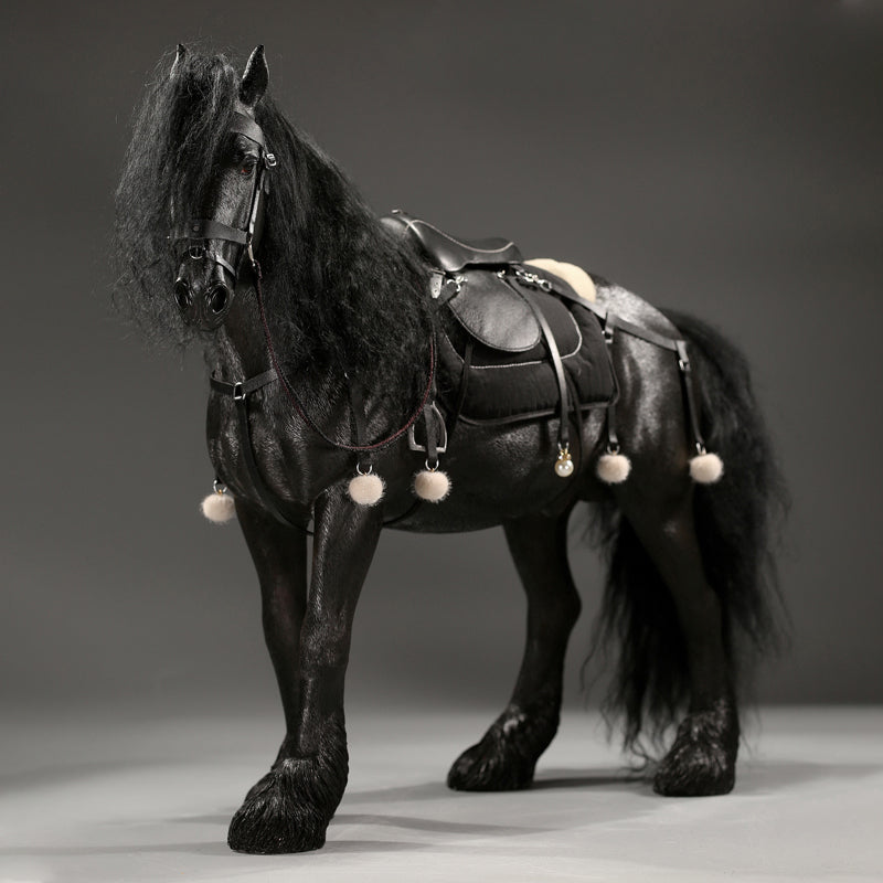 MRZ058 Shire Horse Statue Horse Figurine for Home Decor Gifts for Horse Lovers