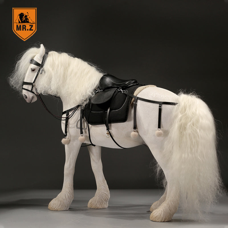 MRZ058 Shire Horse Statue Horse Figurine for Home Decor Gifts for Horse Lovers