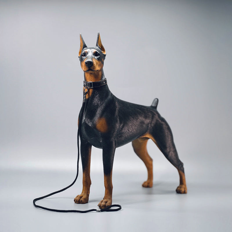 X32102 Dobermann dog figurine dog statue for home decor gift for dog lovers