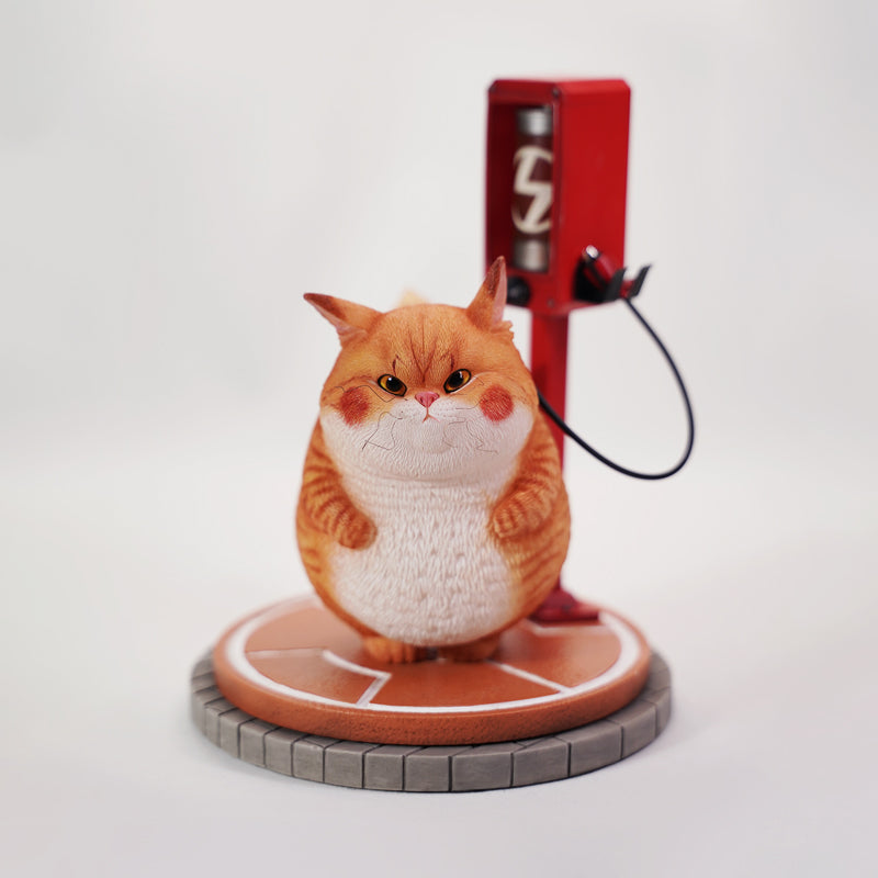 JXK253 Pre Order Pikacat Statue with LED Charging Station Unique Collectible Gift for Pokemon & Cat Lovers