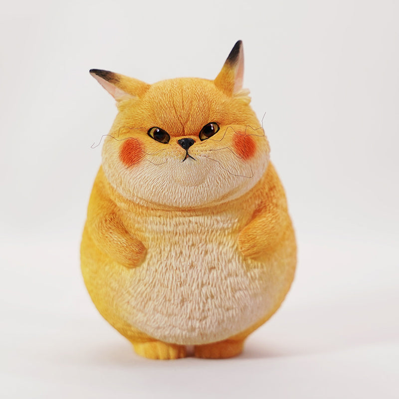 JXK253 Pre Order Pikacat Statue with LED Charging Station Unique Collectible Gift for Pokemon & Cat Lovers