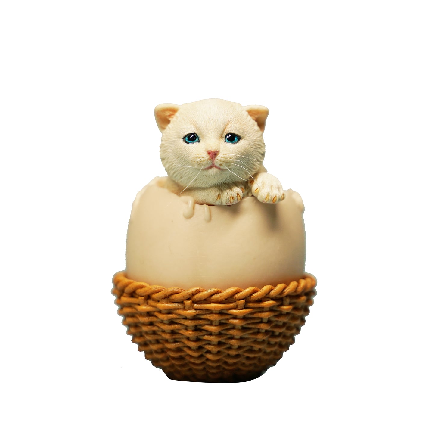 JXK065 newborn cat figurine resin cat statue for coffee table decor gifts for cat lovers