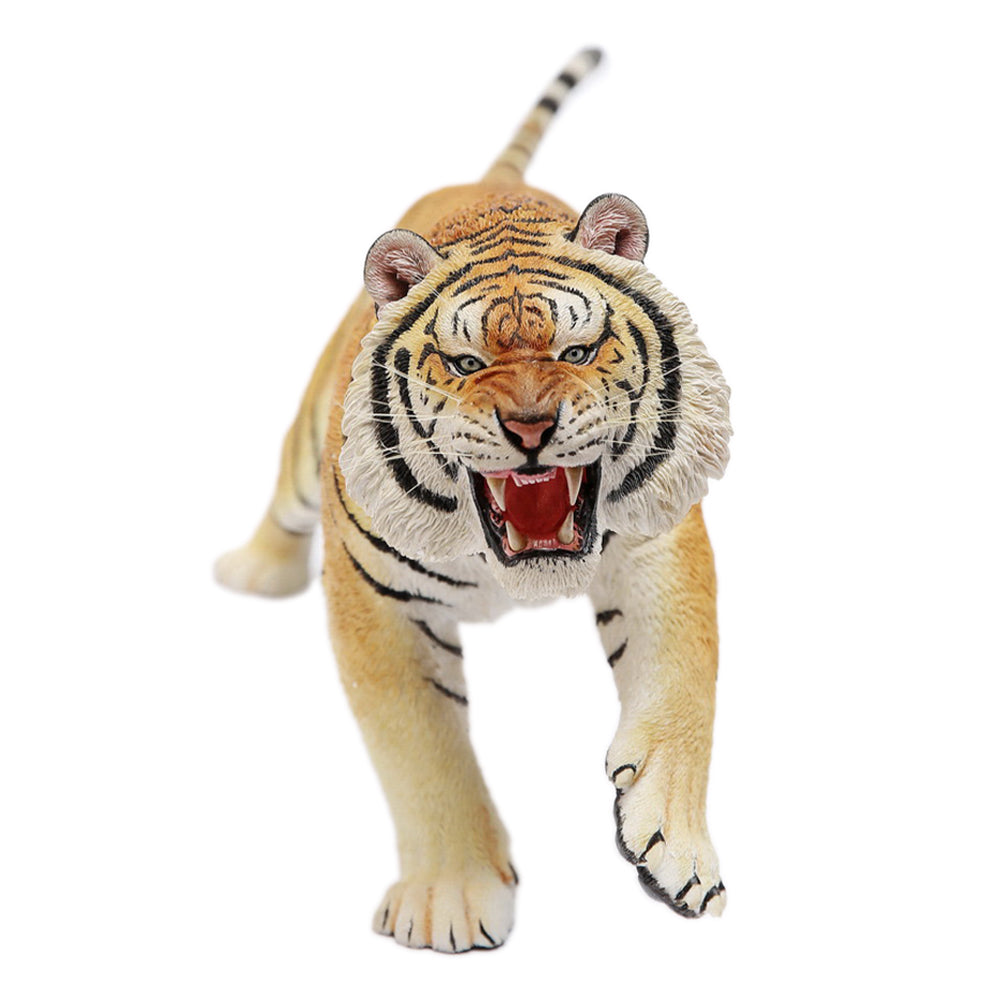 MRZ041 Resin Siberian Tiger Statue, Tiger Statues for Home Decor for Animal Lovers