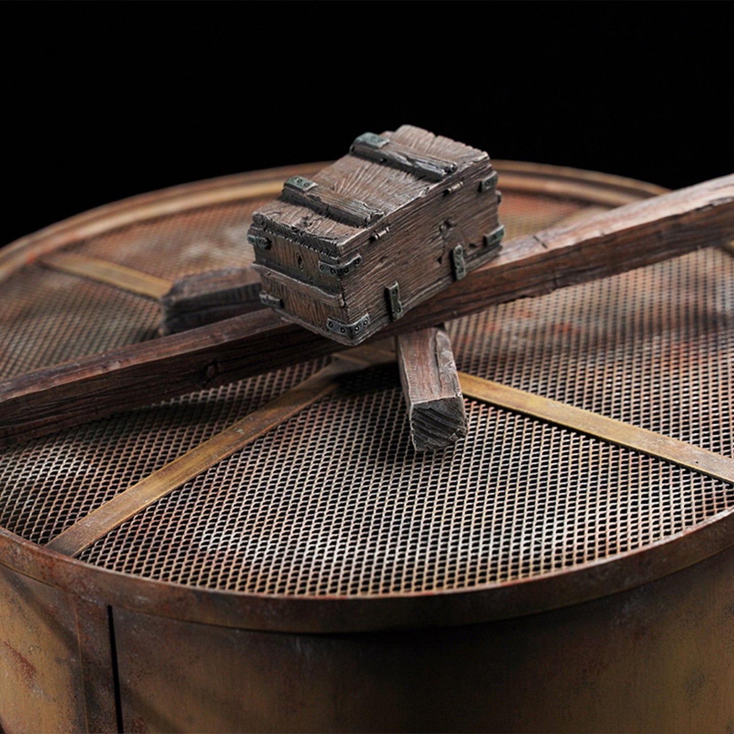 M2224 Oil storage tank scene for figure