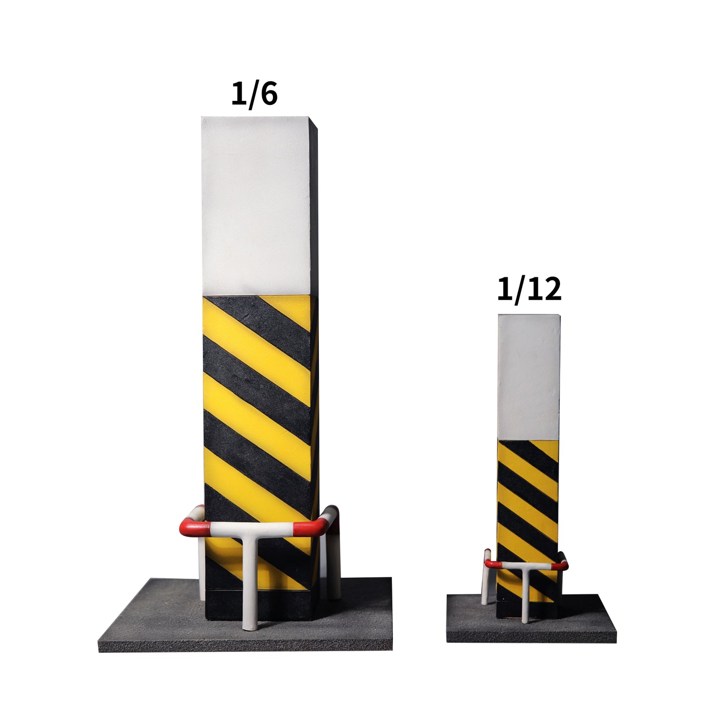 M2222 1/12 Individual parking pillar scene for figure