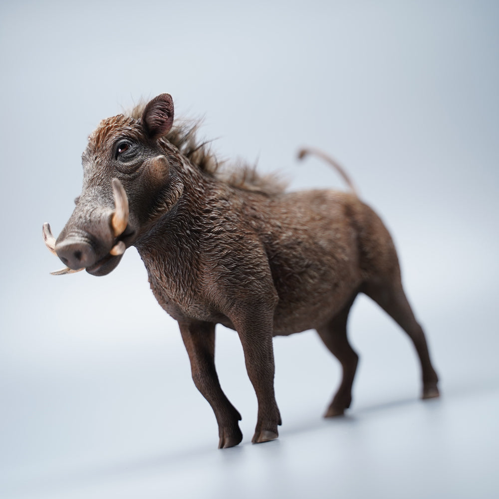 JXK080 Resin Warthogs Decor, Warthogs Statues for Animal Lovers