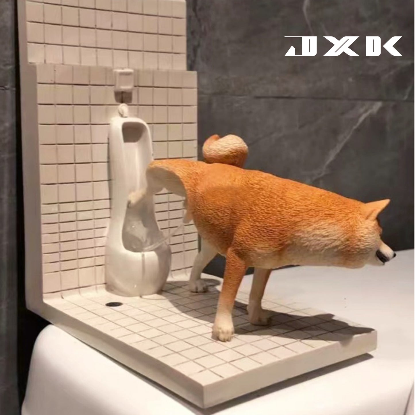 M2102 Mischief creative model toilet scene for figure