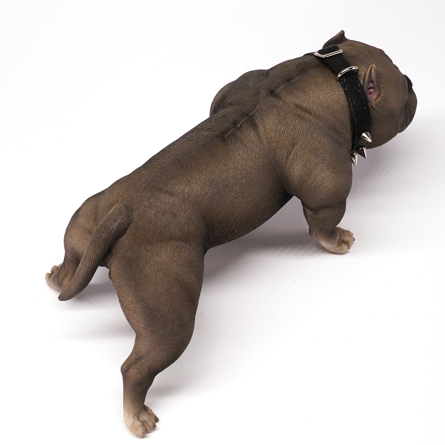 JXK034 American Bully Resin Dog Statue, Dog Figurine for Home Decor Gift for Dog Lovers