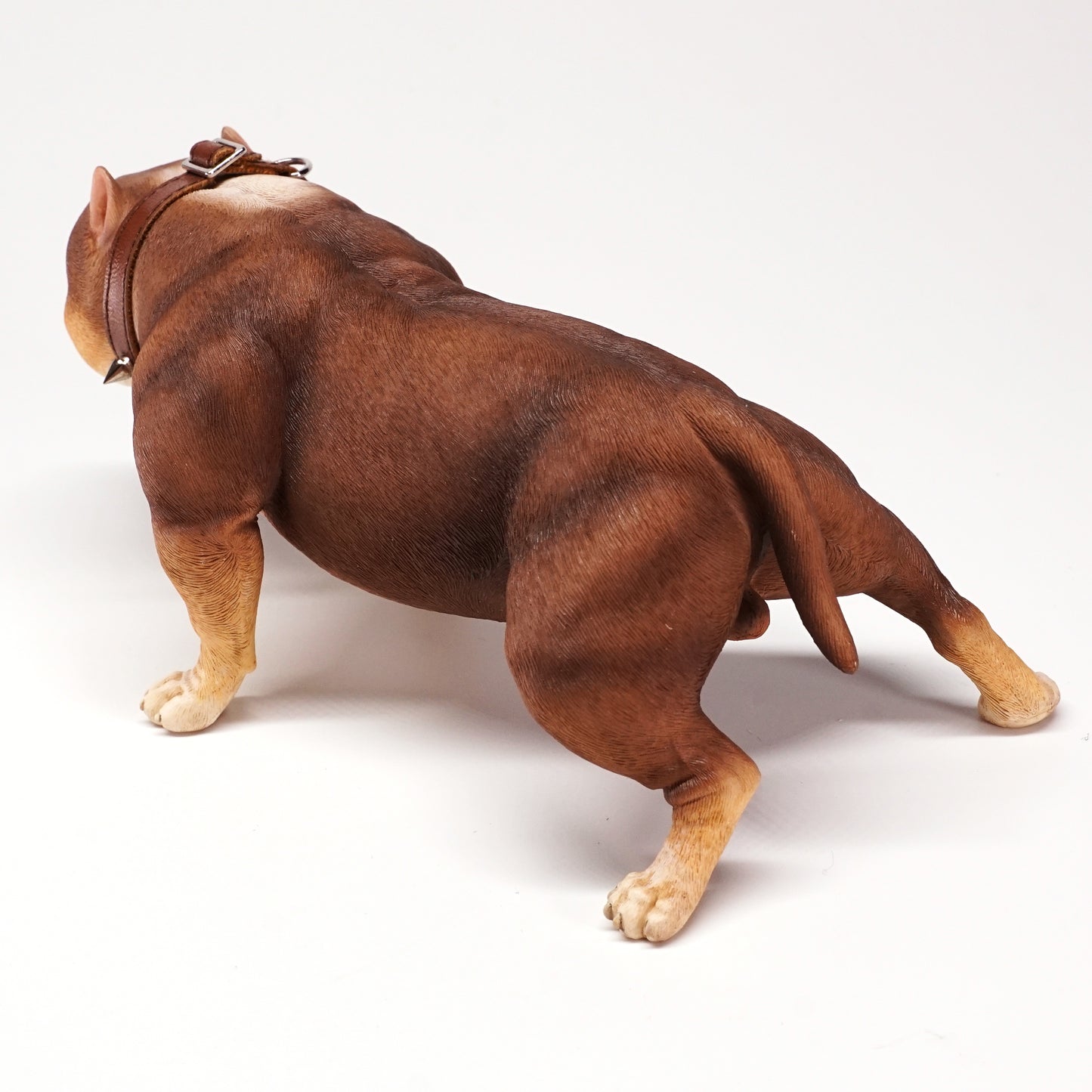 JXK034 American Bully Resin Dog Statue, Dog Figurine for Home Decor Gift for Dog Lovers