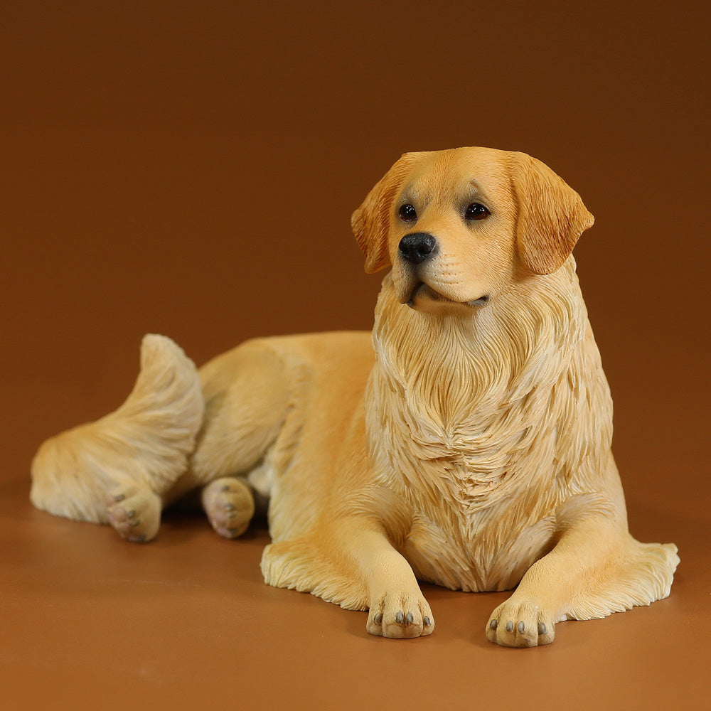 MRZ057 Golden Retriever dog statue for dog lovers