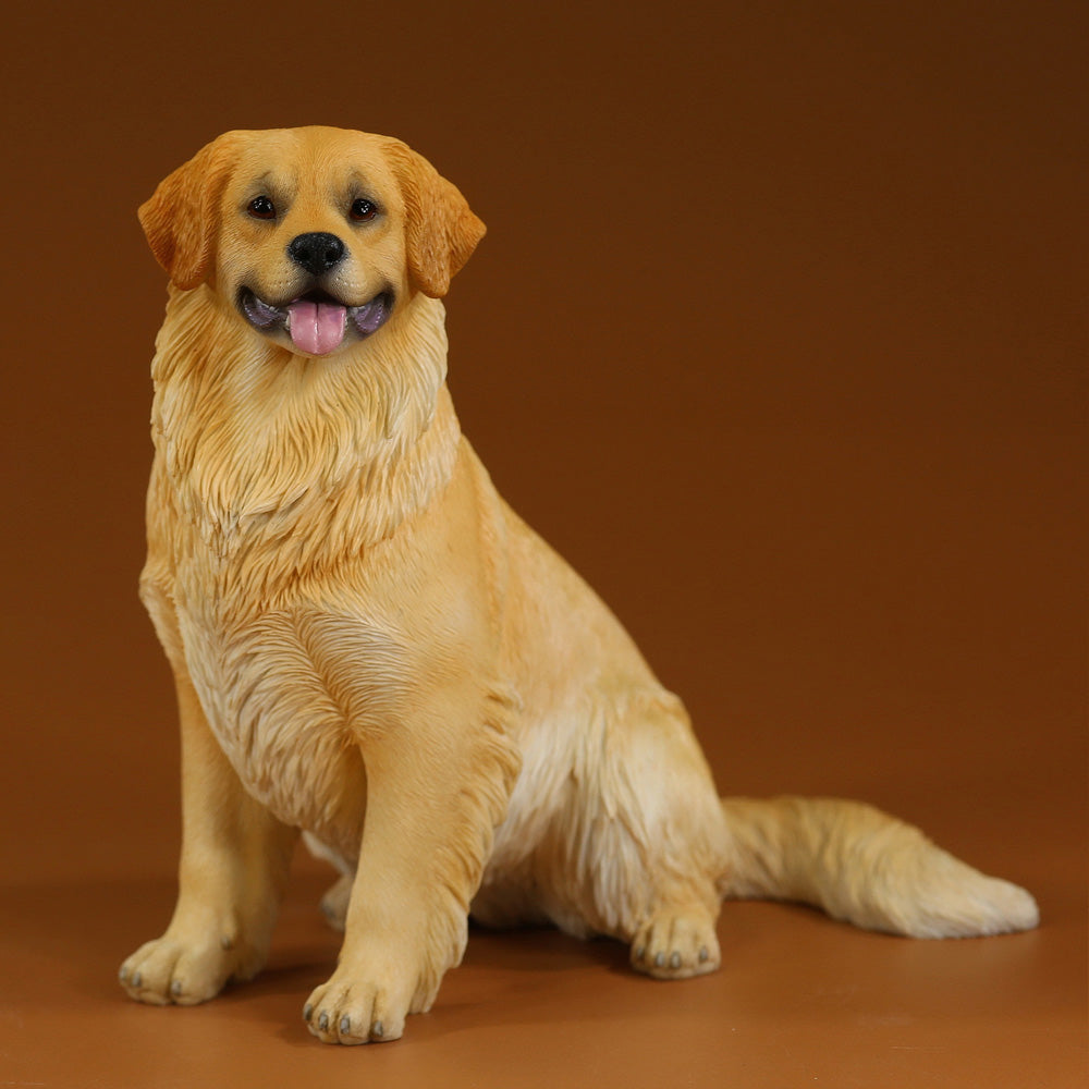 MRZ057 Golden Retriever dog statue for dog lovers