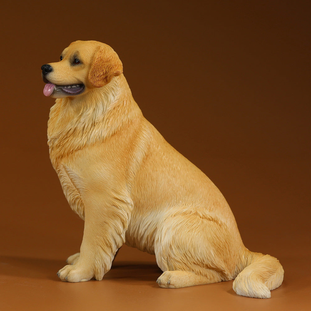 MRZ057 Golden Retriever dog statue for dog lovers