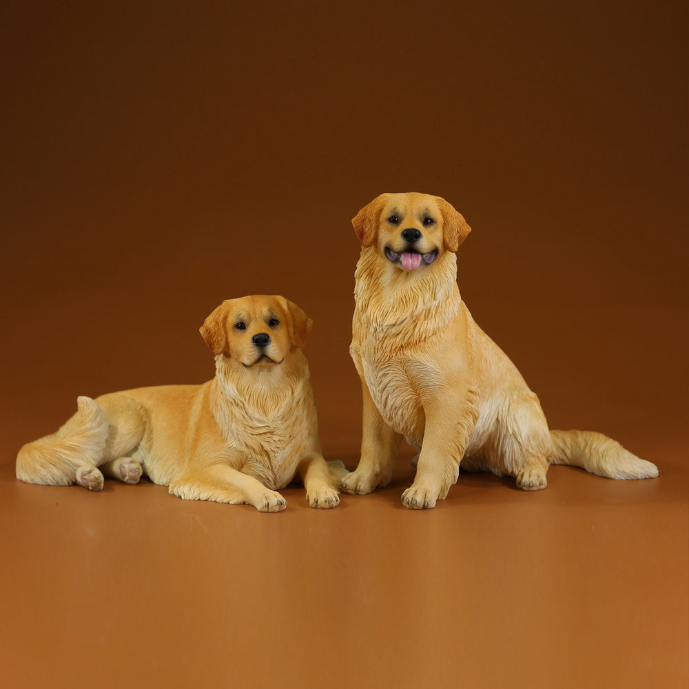 MRZ057 Golden Retriever dog statue for dog lovers