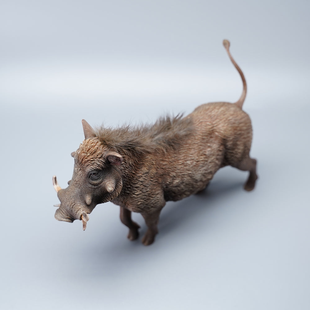 JXK080 Resin Warthogs Decor, Warthogs Statues for Animal Lovers