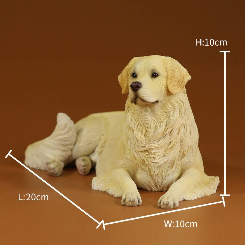 MRZ057 Golden Retriever dog statue for dog lovers