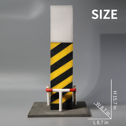 M2221 1/6 Individual parking pillar scene for figure