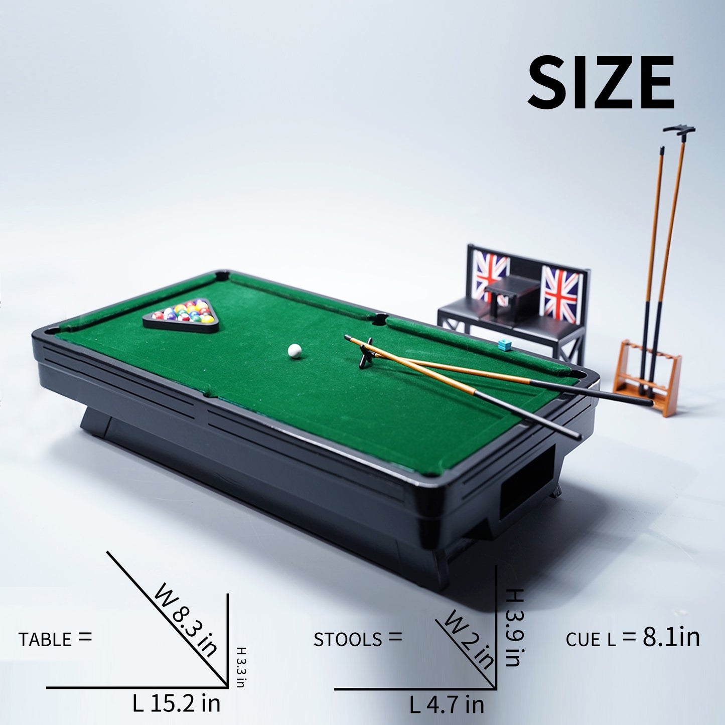 M2111 Billiard table scene for figure