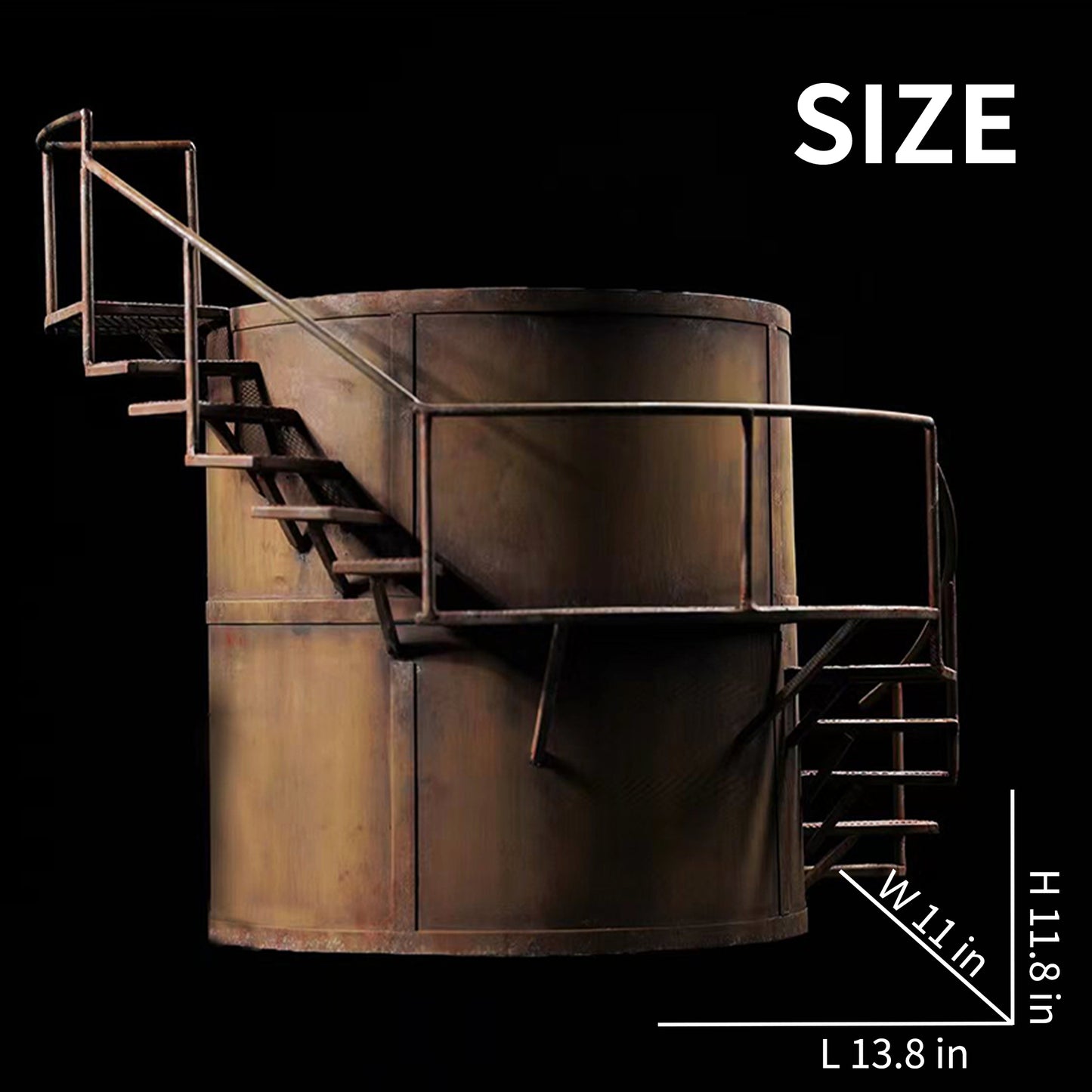 M2224 Oil storage tank scene for figure