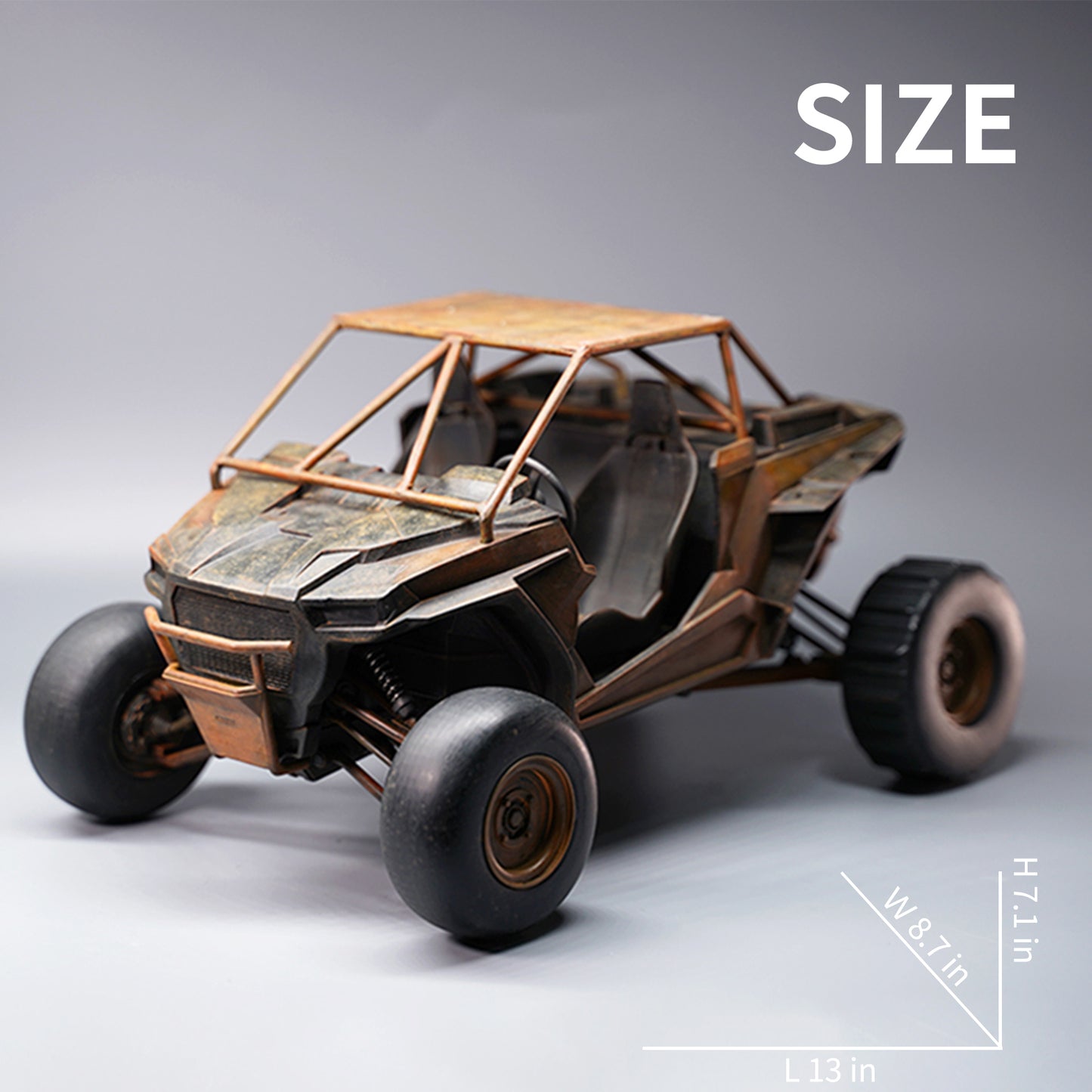 M2101 Sand buggy model creative scenes can be matched with the figure