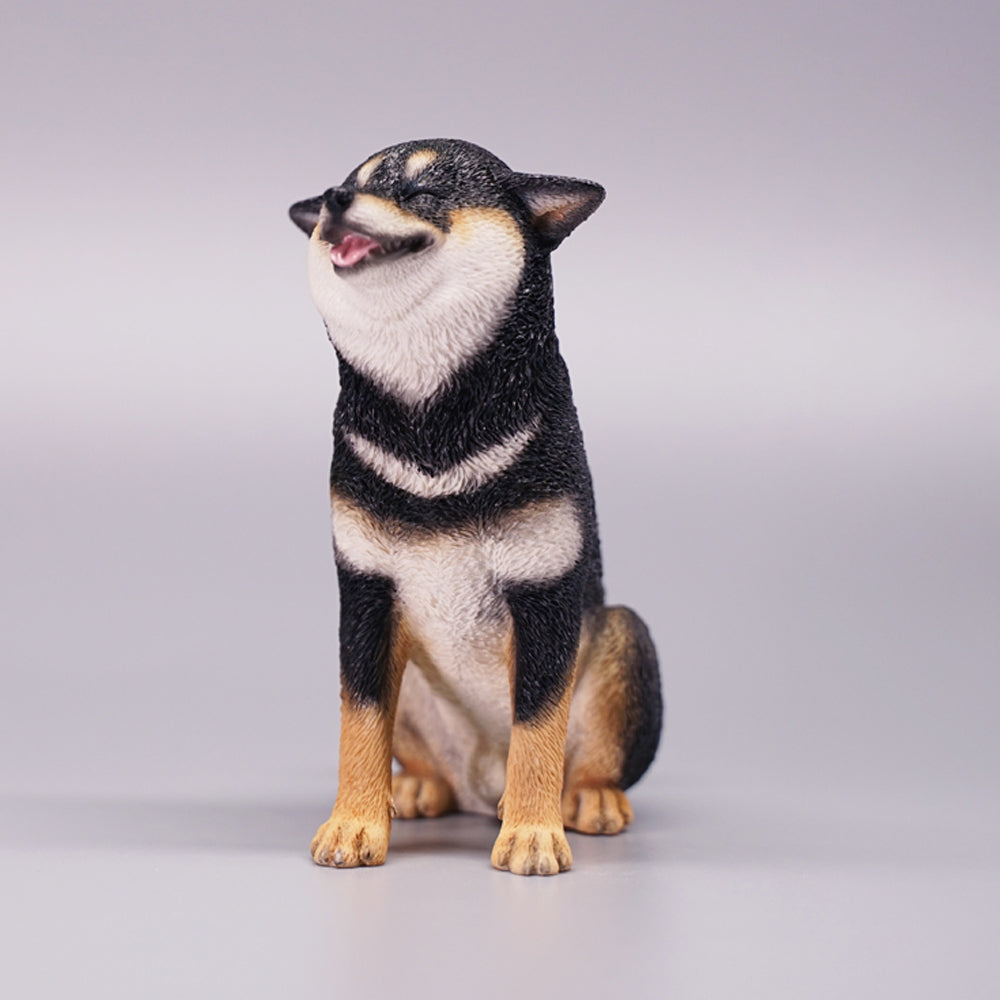 JXK074 Shiba Inu Dog Statue, Dog Figurine Gift for Shiba Inu Lover