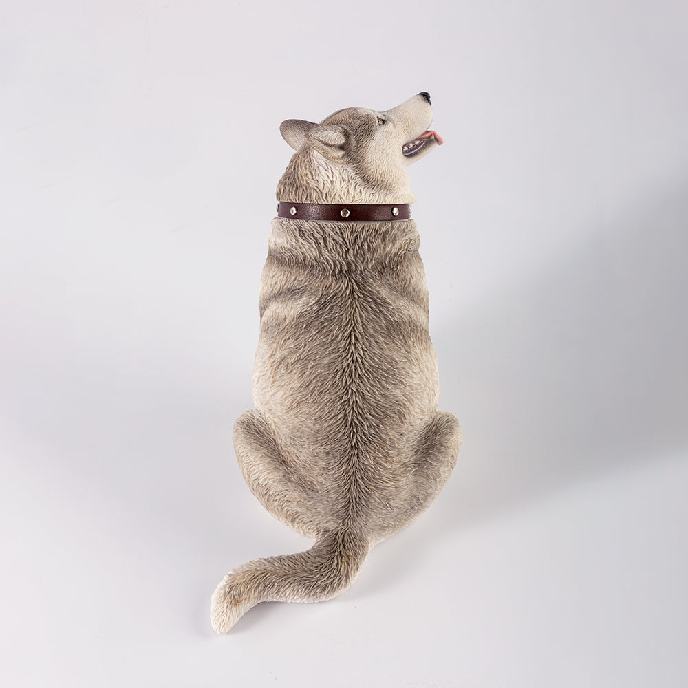 JXK092 Chubby Husky Dog Decorations for Dog Lovers