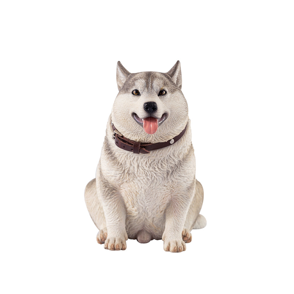 JXK092 Chubby Husky Dog Decorations for Dog Lovers