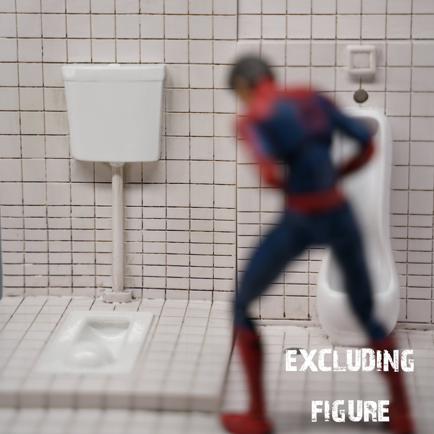 M2102 Mischief creative model toilet scene for figure