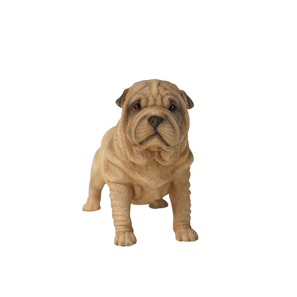 JXK101 Shar-Pei dog Figurine in a bag Dog Decorations for Dog Lovers