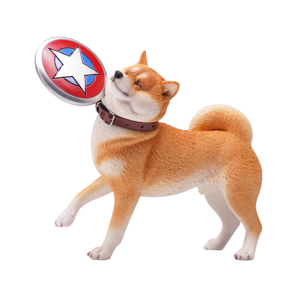 JXK071 Shiba Inu Decor, Lovely Frisbee Shiba Inu, Gift for Shiba Inu Lover