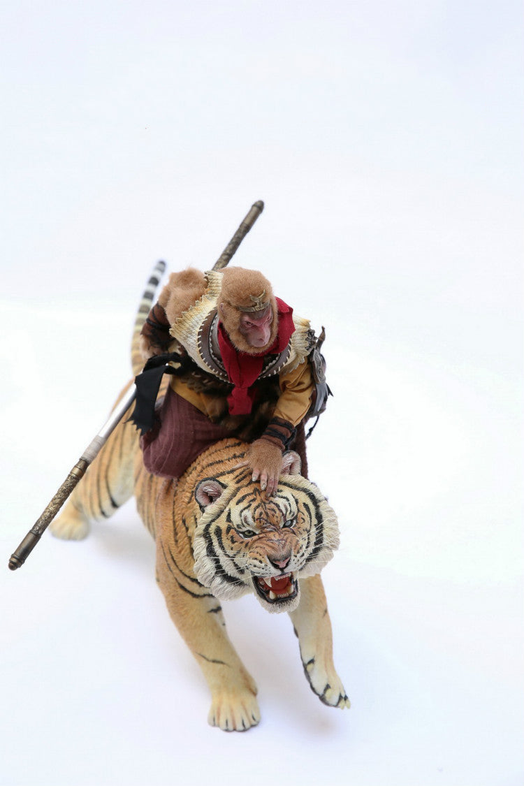 MRZ041 Resin Siberian Tiger Statue, Tiger Statues for Home Decor for Animal Lovers