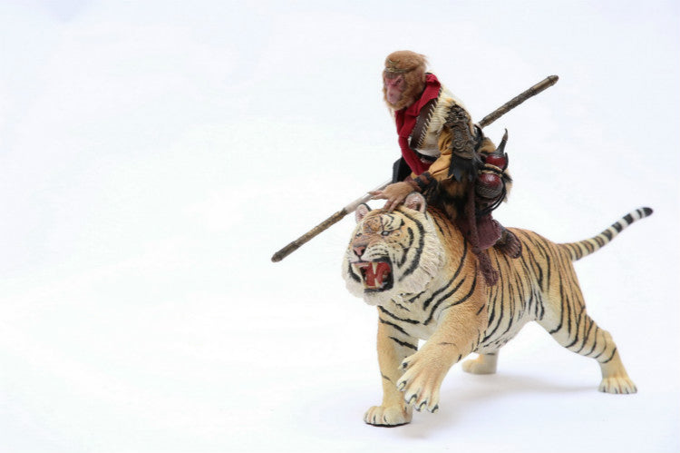 MRZ041 Resin Siberian Tiger Statue, Tiger Statues for Home Decor for Animal Lovers