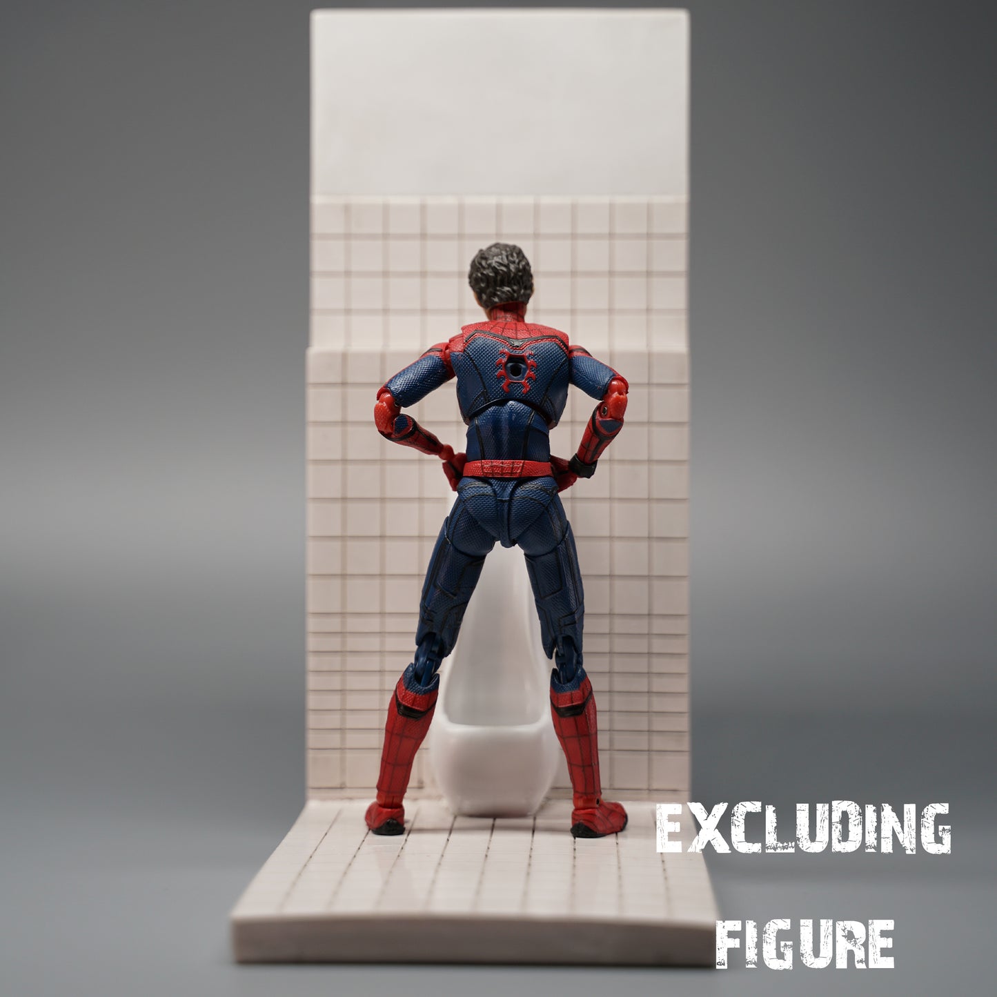 M2102 Mischief creative model toilet scene for figure