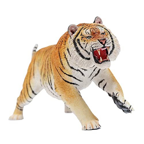 MRZ041 Resin Siberian Tiger Statue, Tiger Statues for Home Decor for Animal Lovers