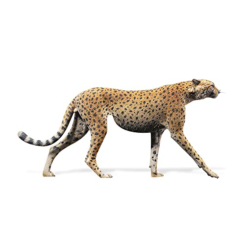 JXK115 Hunting Leopard statue, Leopard Statues for Home Decor for Animal Lovers