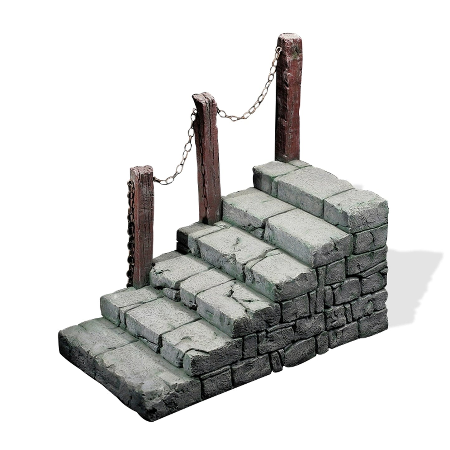 M2302 Aged stone steps base for action figure