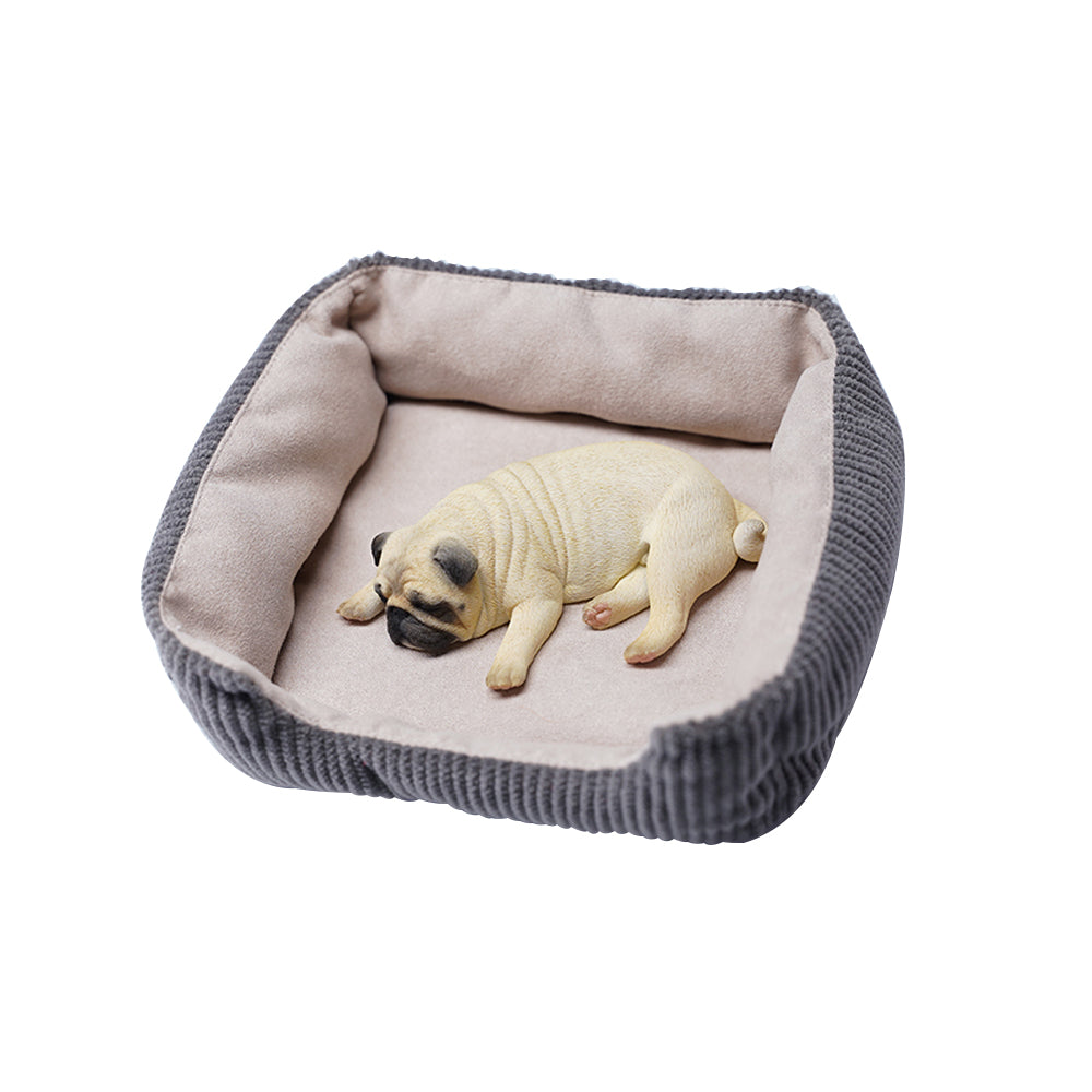 JXK085 Pug puppy sleeping on its back, Gift for Dog Lover