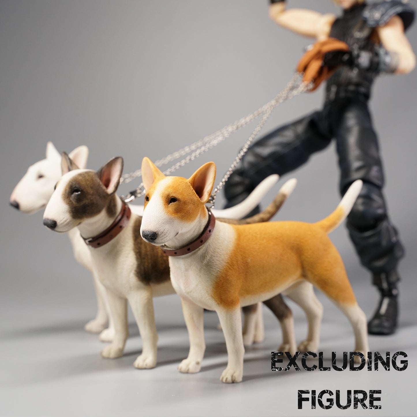 JXK067 Bull Terrier dog statue resin dog figurine for dog lovers