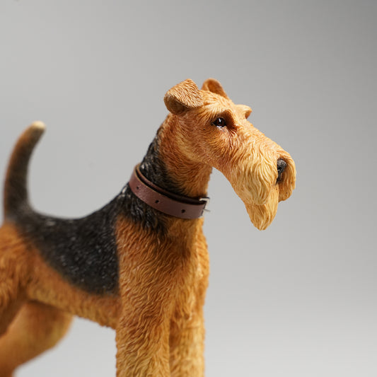 JXK068 Foxhound Terrier dog statue resin dog figurine for dog lovers