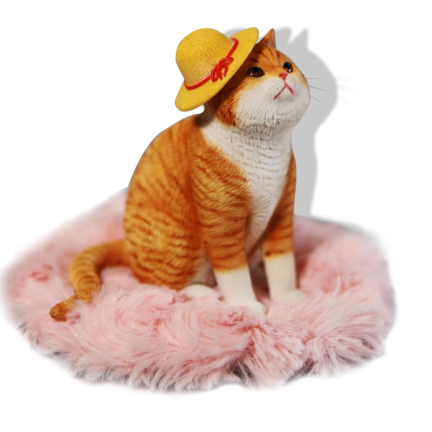 JXK141 Princess cat wearing a hat, gift for cat loves